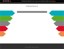 Tablet Screenshot of hirstsyard.co.uk